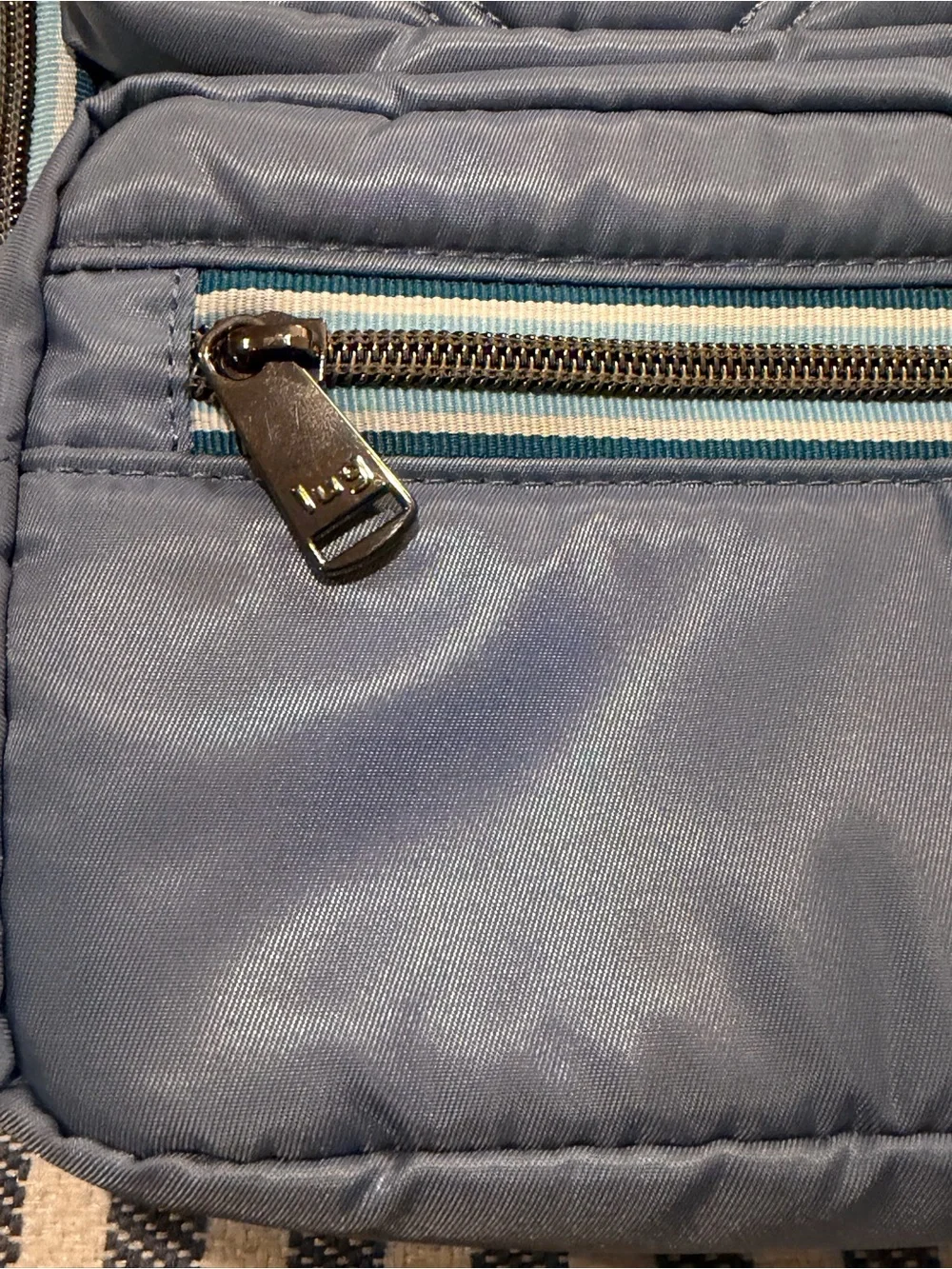 LUG Blue Moon/IcePop/Aloha Teal Quilted Light Blue Cute Messenger Crossbody 💙💙💙